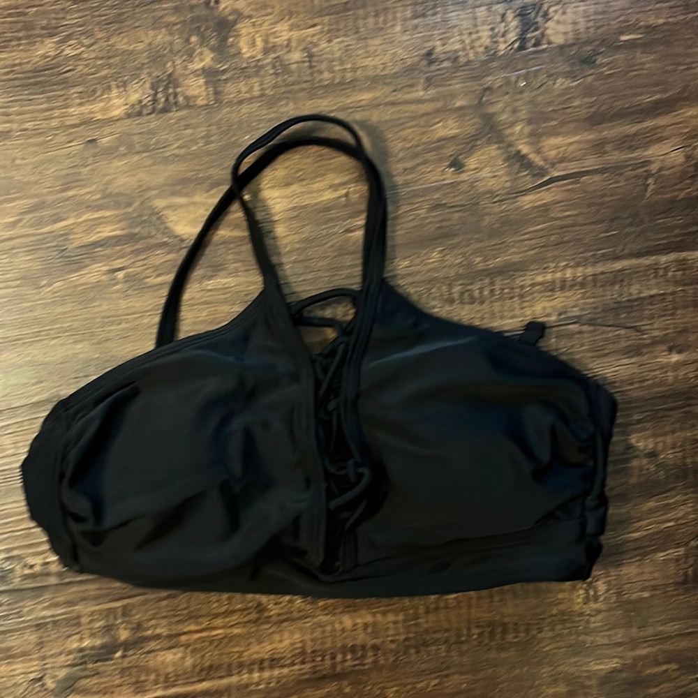 Xhilaration bikini top. L. Black.
